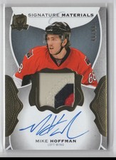2016-17 Upper Deck The Cup Signature Materials Mike Hoffman Auto 48/99 Ottawa