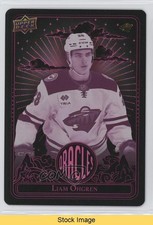 2024-25 Upper Deck Extended Series Oracles SP Liam Ohgren #O-47 READ l5u