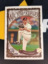 Greg Maddux #WC-17 Wicked Curves 2025 Topps Allen & Ginter Atlanta Braves 