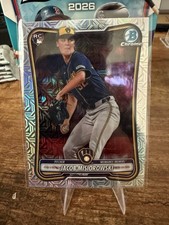 2026 Bowman Chrome Baseball Jacob Misiorowski #35 Mojo Refractor