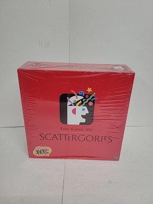 New Vintage 1999 The Game Of Scattergories Milton Bradley SEALED!