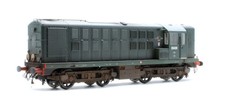 HELJAN 'OO' GAUGE 1600 BR GREEN CLASS 16 #D8400 DIESEL LOCOMOTIVE *WEATHERED