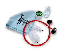 Complete Trumpet Care Kit   Valve Oil, Slide Grease, Brushes, Polishing Cloth