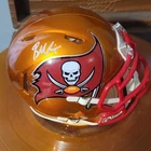 Tampa Bay Buccaneers Signed Original Orange Football Helmet