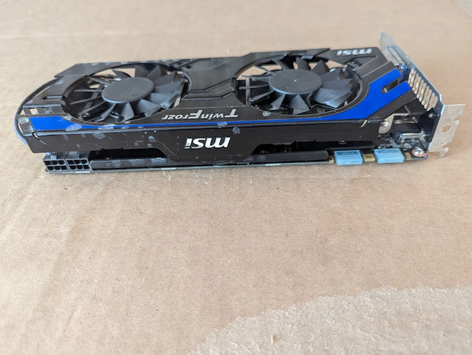 MSI NVIDIA N660TI-PE-2GD5-OC 2GB GDDR5 SDRAM PCI EXPRESS GRAPHIC CARD - Image 4 of 4