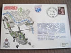 GB 1978 Flown cover by Wessex XS 677 over Battersea...17b