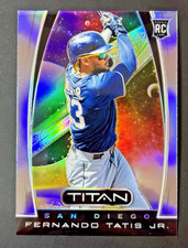 2019 Panini Titan - Fernando Tatis Jr. Silver Holo Prizm Rookie Card #3