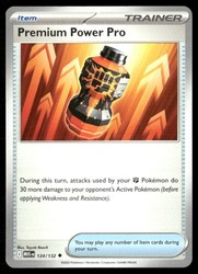 Premium Power Pro 124/132 Mega Evolution Uncommon Trainer Card
