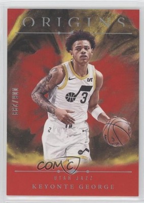2024-25 Panini Origins Red 6/299 Keyonte George #33 17qs