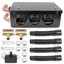 12V 50W Car Truck Heater, Portable Car Windshield Defogger Defroster with 3