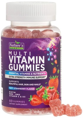 Multivitamin Gummies - Adult Gummy Vitamins for Women & Men, Nature's Daily G...