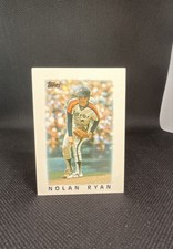 1986 Topps League Leader Minis - Nolan Ryan #43