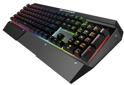 Cougar Attack X3 Speedy RGB Gaming MX Speed Keyboard - Pro - Cherry MX Silver Sw