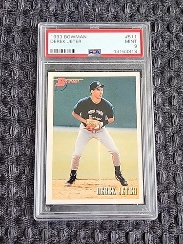 1993 BOWMAN BASEBALL #511 DEREK JETER PSA 9 MINT