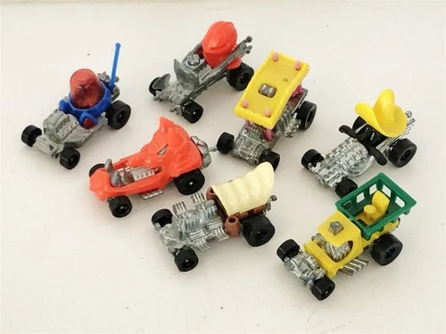 HOT WHEELS RED LINE ZOWIES COLLECTION OF 7 VEHICLES NICE SHAPE