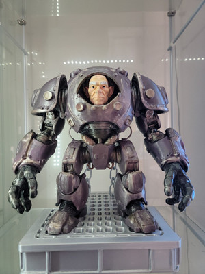 11'' 1/4 Jartemus Mech Goblin Warrior Collectible  Statue 3D Printed Cyberpunk
