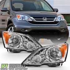 For 2007-2011 Honda Cr-v Crv Headlights Headlamps Replacement 07-11 Leftright