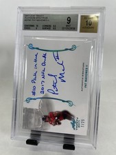 Leaf 2017 Trinity Platinum Spectrum #APM1 7/25 Signed Patrick Mahomes II