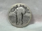 1927 Standing Liberty Quarter 90% Silver 25C Actual Coin Shown