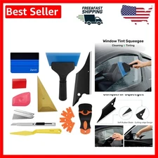 Complete DIY Window Tint Kit with Squeegees and Cutting Knife – 24-Pieces