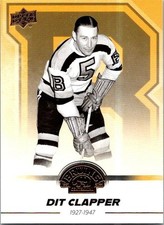 2023-24 Upper Deck Boston Bruins 100th Anniversary Box Set #24 Dit Clapper