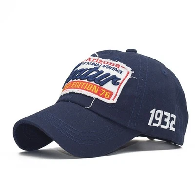 Nouvelle casquette de baseball pour hommes lettre broderie coton été snapback... - Photo 1/4
