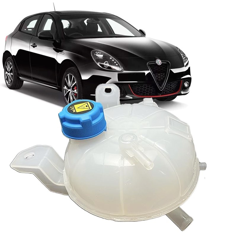 Vaschetta Serbatoio Acqua Radiatore Alfa Romeo Giulietta con Tappo 1.4 1.8 Tb - Immagine 1