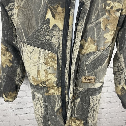 Walls Outdoors Camo Realtree Hardwoods Insulated Coveralls USA Youth Size 20 - Picture 18 of 23