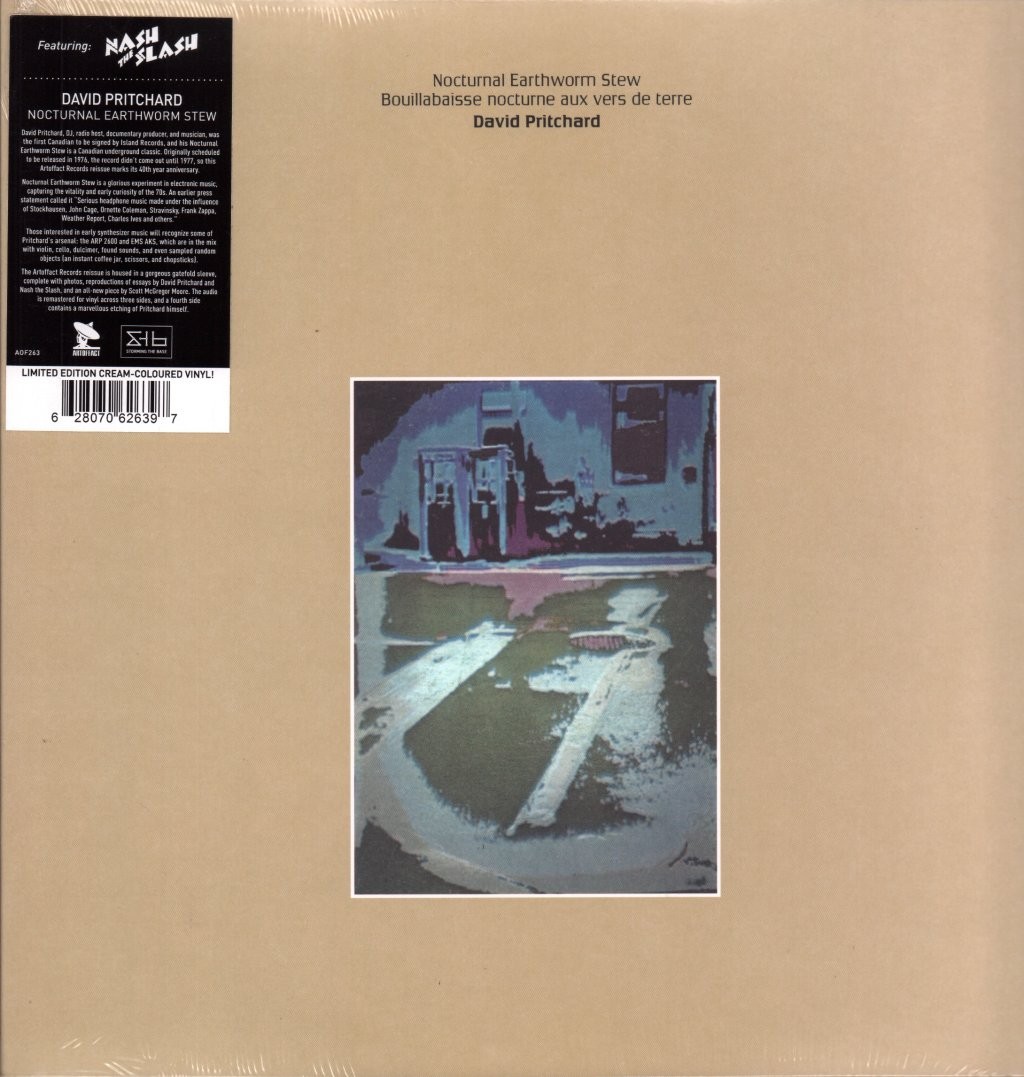 David Pritchard Featuring Nash The Slash Nocturnal Earthworm Stew Doppio LP