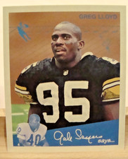 1997 Fleer Goudey NFL Card #95 Greg Lloyd, Pittsburgh Steelers