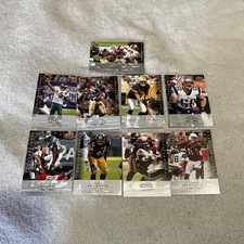 Lot Of 9 HOFs Upper Deck 2008 Troy Polamalu Frank Gore Patrick Willis + More
