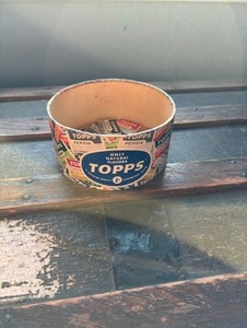 1940's Topps Chewing Gum Spot Counter Display - old Advertising Marketing piece