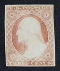 CKStamps: US Stamps Collection Scott#11 3c Washington Unused NG