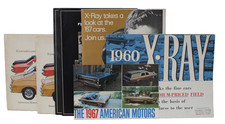 Lot of 7 AMC American Motors Brochures  1960-1971