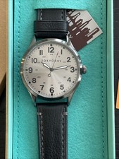 NEW TOKYOBAY “Mason” Black Men’s Leather Watch