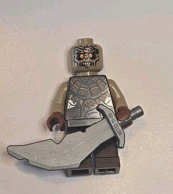 Lego lor024 MORDOR ORC (BALD) Lord of the Rings Hobbit Minifigure W/ Sword 
