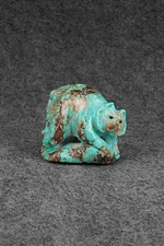 Bobcat Zuni Fetish Carving - Jeff Shetima