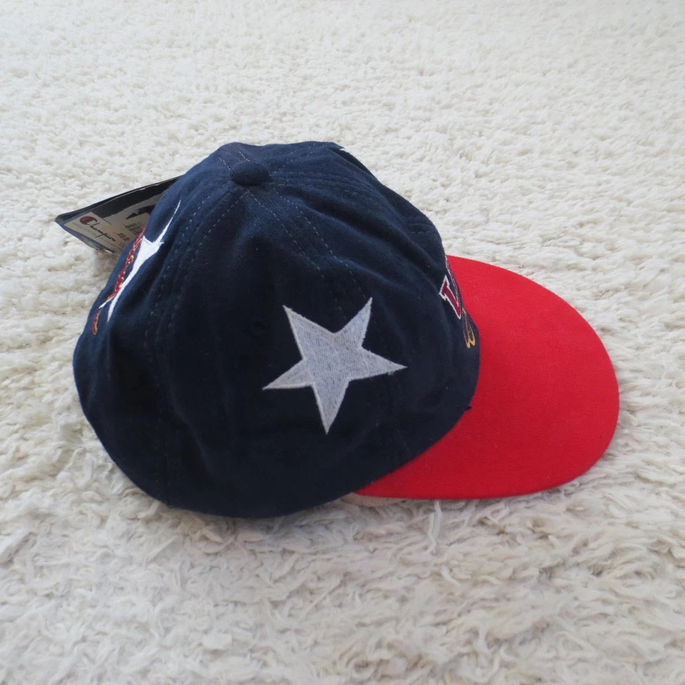 Gorra de colección del equipo olímpico de Estados Unidos con espalda a presión para hombre azul rojo 1996 campeón olímpico Foto 4 de 4
