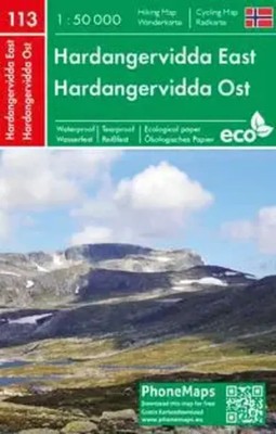 Spol. S R. O. Freytag - Berndt | Hardangervidda Ost, Wander - Radkarte 1 : 50...