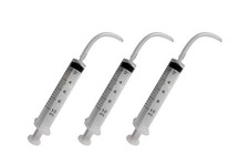 3 Pack 10ml Baby Bird Hand Rearing Syringes - Parrot Cockatiel Feeding Crop Tube