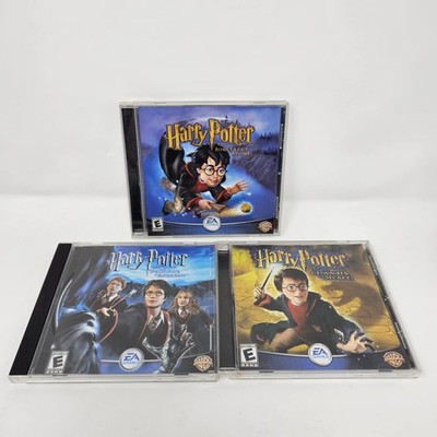 Harry Potter PC Game Lot Sorcerer's Stone Chamber Secrets Azkaban Complete