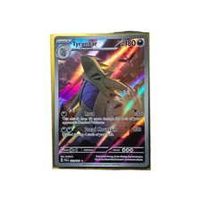Pokemon TCG Sv02: Paldea Evolved Tyranitar Holo Illustrazione Carta Rara 222/193