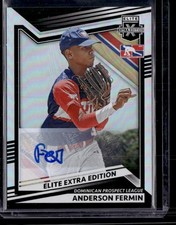 2022 Panini Elite Extra Edition #179 Anderson Fermin AU