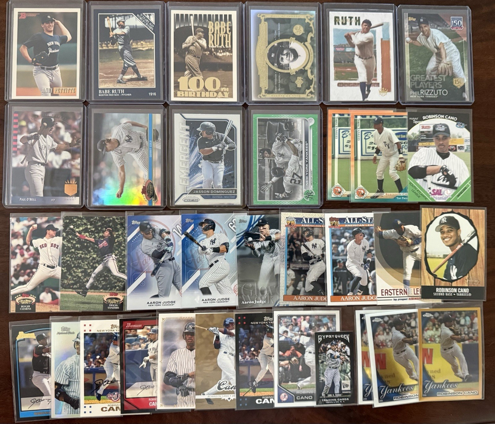 Huge Sports Card Lot PSA 10 BGS Auto Game Used RC Ohtani Jordan Judge Yankees view 16