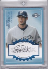 2004 Skybox Autographics 93/210 Scott Podsednik  Auto