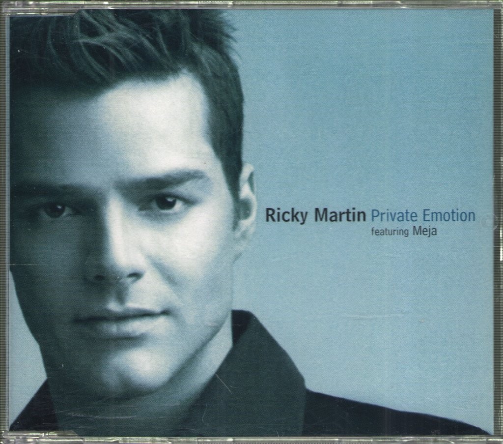 Ricky Martin Private Emotion CD Europe Columbia 2000 3 audio tracks plus cd rom