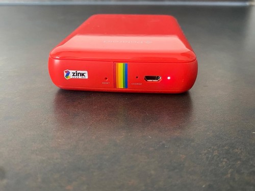 Red Polaroid Zink Mini Printer - Great Working Condtion - Afbeelding 4 van 10
