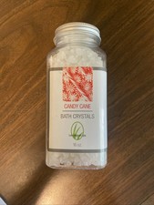 New Lemongrass Spa Products Candy Cane Bath Crystals 16 oz