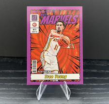2023-24 Panini Donruss Trae Young Net Marvels Purple Press Proof #18
