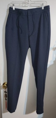 ZNT18 dress pants size 34R Blue Zipper String Mens 